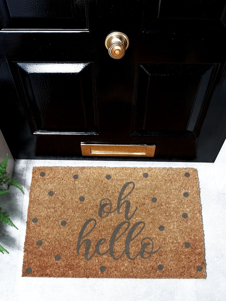Artsy Mats שטיחון עם הכיתוב Oh Hello - תמונה 1 מתוך 12