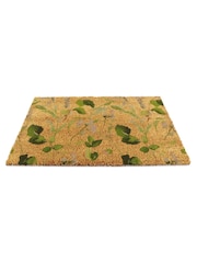 Artsy Mats Brown Watercolour Leaves Doormat - Image 7 of 12