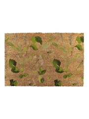 Artsy Mats Brown Watercolour Leaves Doormat - Image 8 of 12