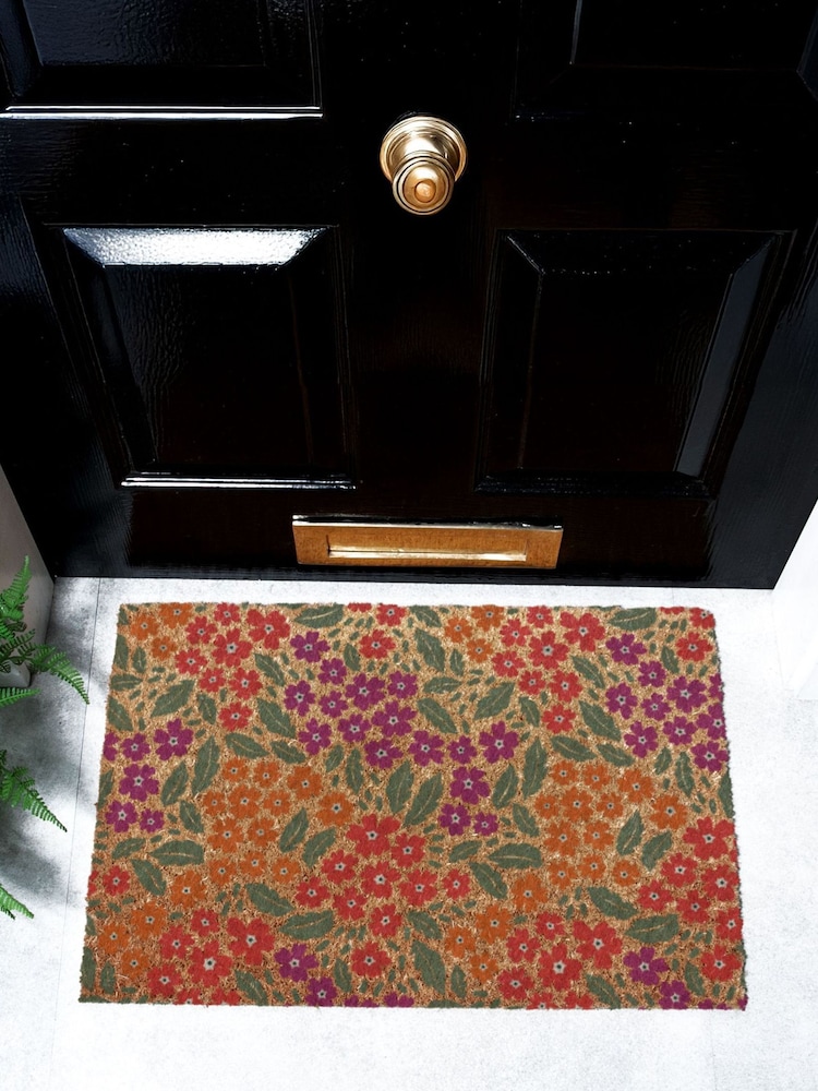 Artsy Mats Floral Pattern Doormat - Imaginea 1 din 12
