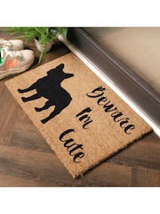 Artsy Mats Beware I'm Cute French Bulldog Doormat - صورة 13 من 13
