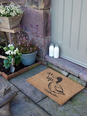 Artsy Mats Natural Black Ay Up Duck Doormat - Image 5 of 12