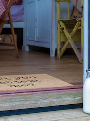 Artsy Mats Natural Black Can't You Just Text Me Doormat - Image 3 of 13