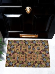 Artsy Mats Brown Hello There Spring Doormat - Image 1 of 12