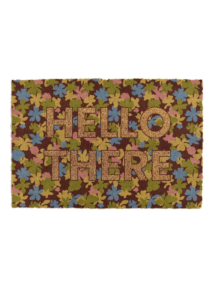 Artsy Mats Brown Hello There Spring Doormat - Image 12 of 12