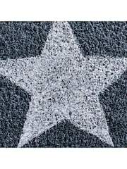 שטיחון כניסה Artsy Mats בעיטור נצנצים וכוכב - תמונה 2 מתוך 3