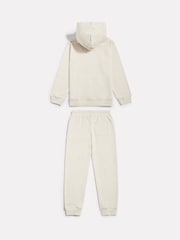 Natural - New Balance Stacked Logo Hoodie and Joggers Set - Imagen 2 de 5