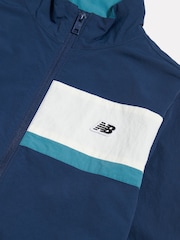 New Balance Blue Premium Panelled Track Jacket - Image 9 of 10