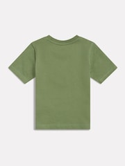 Πράσινο - Κοντομάνικο μπλουζάκι New Balance με λογότυπο Stacked - Εικόνα 7 από 8