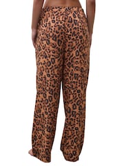 Chantelle Explore drawstring beachwear Trousers, Leopard print - Image 2 of 5