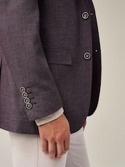 أرجواني - سترة Jamie بتفصيل مُخصص سادة من Skopes - صورة 4 من 7