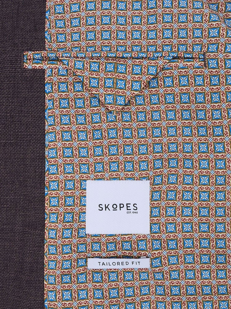 أرجواني - سترة Jamie بتفصيل مُخصص سادة من Skopes - صورة 7 من 7