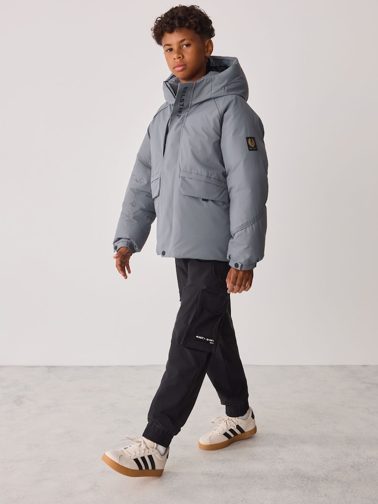 Belstaff Short Parka Coat - Immagine 1 di 14 Belstaff Short Parka Coat - Immagine 1 di 14