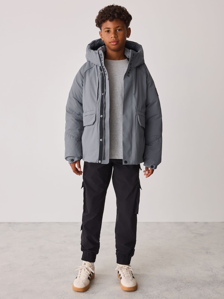 Belstaff Short Parka Coat - Immagine 2 di 14 Belstaff Short Parka Coat - Immagine 2 di 14