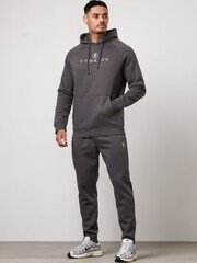 Gym King Grey Pro Logo Hoodie - Image 3 of 4