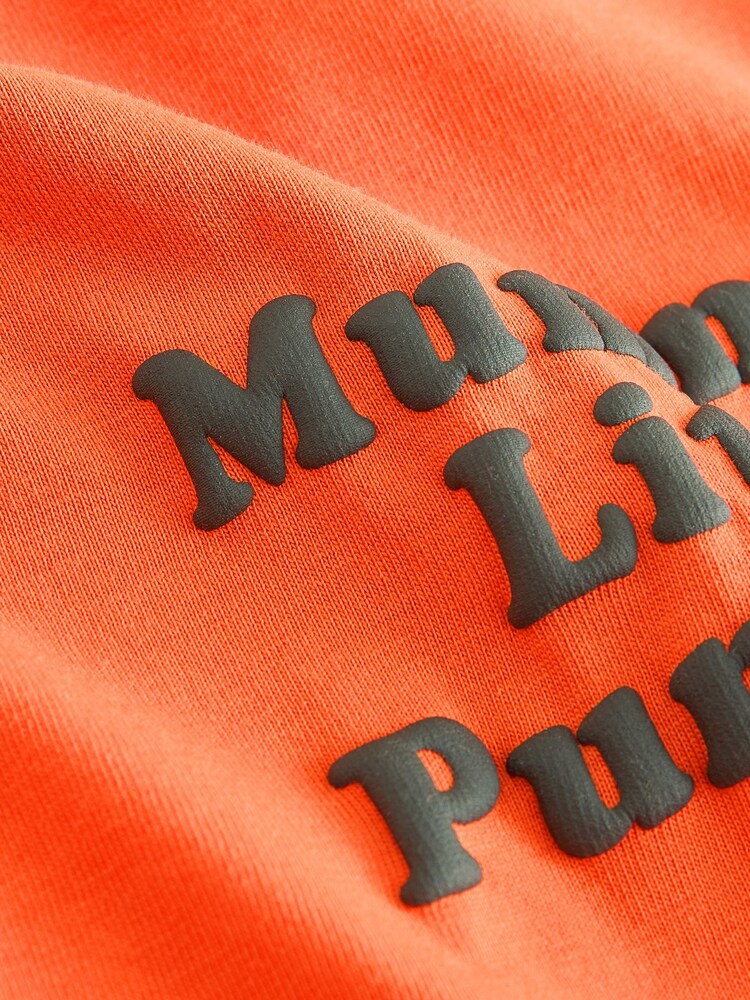 Eslogan de la pequeña calabaza de la momia naranja - Camiseta de manga larga de Halloween (30 meses -71 año) - Imagen 9 de 9