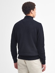 Barbour® Essential Lambswool Half Zip Knitted Jumper - صورة 2 من 6