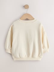 Cream Mummy's Bestie Crew Neck Sweatshirt (3mths-7yrs) - Image 2 of 4