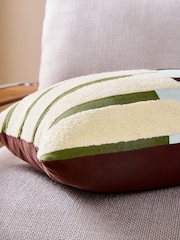 MADE.COM Blue Barbican Balcony Cushion - Image 3 of 4