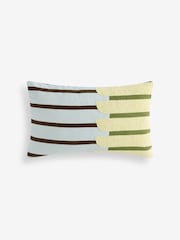 MADE.COM Blue Barbican Balcony Cushion - Image 4 of 4