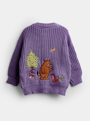 JoJo Maman Bébé The Gruffalo Scene Appliqué Cardigan - Slika 2 od 4