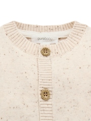 Purebaby Natural Fiesta Friends Cardigan - Image 3 of 5