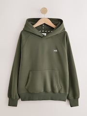 self. Khaki Green Hoodie - Image 1 of 3