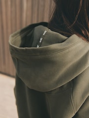 self. Khaki Green Hoodie - Image 6 of 9