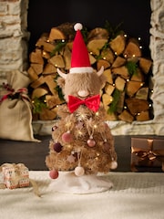Gold Novelty Hamish 1.5ft Pre Lit Christmas Tree - Image 1 of 6