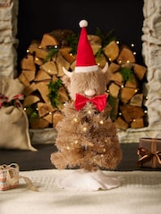 Gold Novelty Hamish 1.5ft Pre Lit Christmas Tree - Image 3 of 6