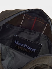 Barbour® Olive Green Field Wax Crossbody Bag - Image 5 of 5