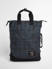 Barbour® Navy Field Wax Backpack - Image 2 of 4