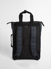 Barbour® Navy Field Wax Backpack - Image 3 of 4