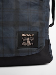 Barbour® Navy Field Wax Backpack - Image 4 of 4