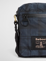 Marineblau - Barbour® Field Wax Umhängetasche - Bild 4 von 5