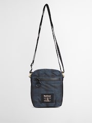 Marineblau - Barbour® Field Wax Umhängetasche - Bild 5 von 5