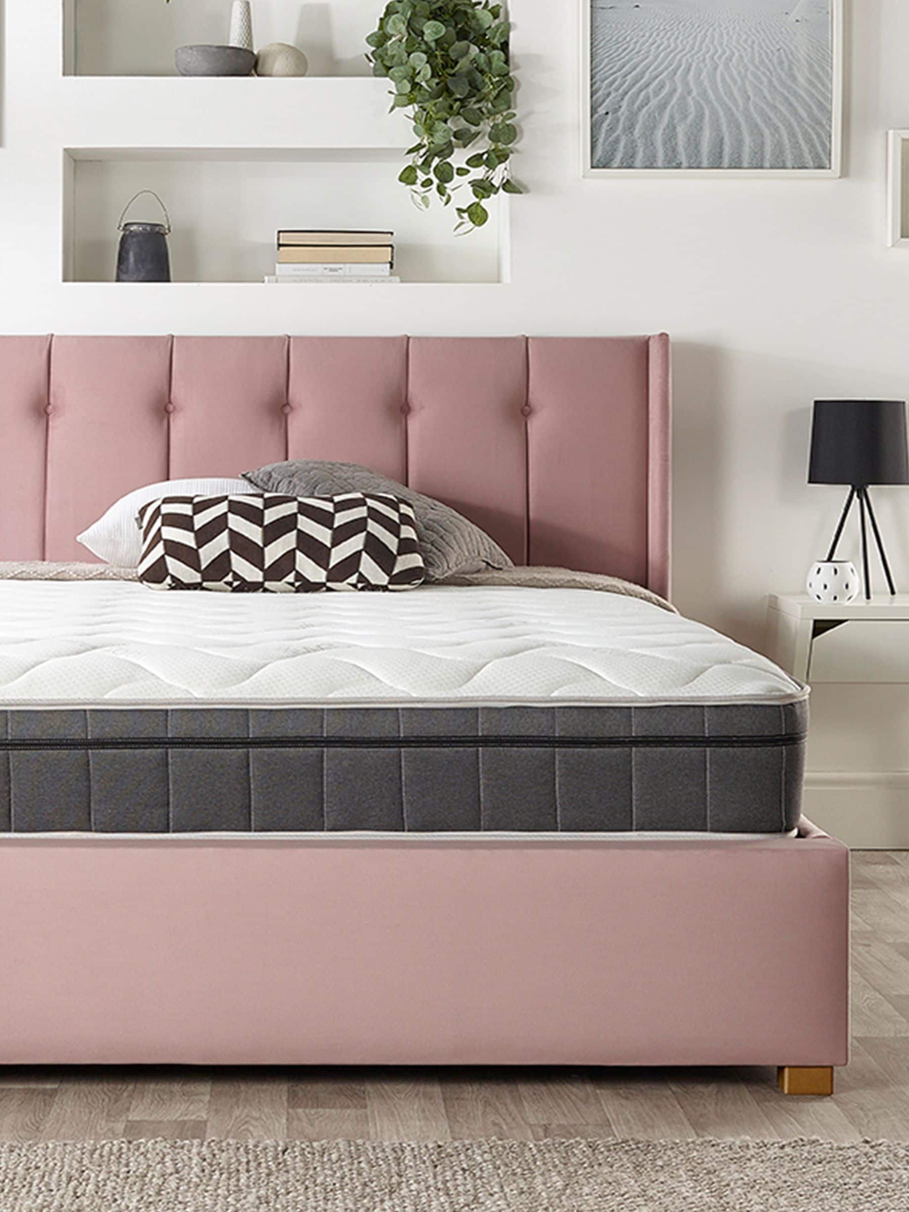 Aspire Men's Platinum Hybrid Memory Mattress Medium - Image 2
