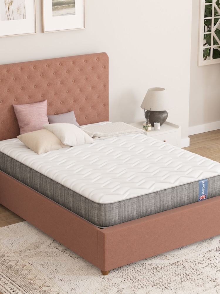 Aspire Furniture Quad Layer Pocket Sprung Mattress - Image 2 of 4