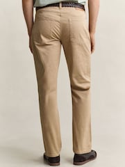 GANT Green Regular Fit Desert 5-Pocket Jeans - Image 2 of 7