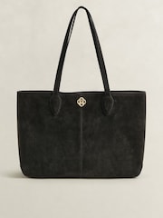 GANT Brown Suede Tote Bag - Image 2 of 6