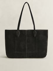 GANT Brown Suede Tote Bag - Image 3 of 6