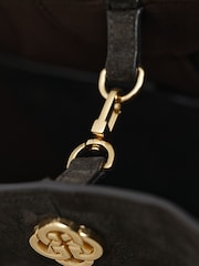 GANT Brown Suede Tote Bag - Image 5 of 6