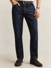 GANT Blue Regular Fit Denim Jeans - Image 1 of 5