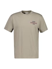 GANT Brown Embroidered Logo T-Shirt - Image 1 of 1