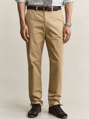 GANT Green Regular Fit Classic Chinos - Image 1 of 7