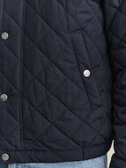 GANT Blue Classic Quilted Jacket - Image 6 of 7