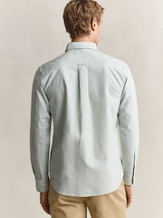 GANT Blue Classic Oxford Shirt - Image 4 of 7