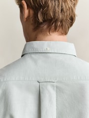 GANT Blue Classic Oxford Shirt - Image 6 of 7