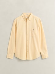 GANT Yellow Classic Oxford Shirt - Image 7 of 7