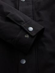 Black Shower Resistant Tri Blend Barn Jacket - Image 11 of 11